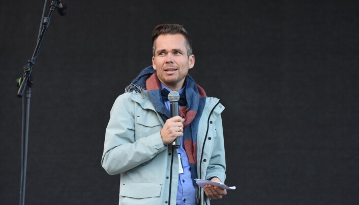 Rektor Øystein Lande. Rektor Øystein Lande.