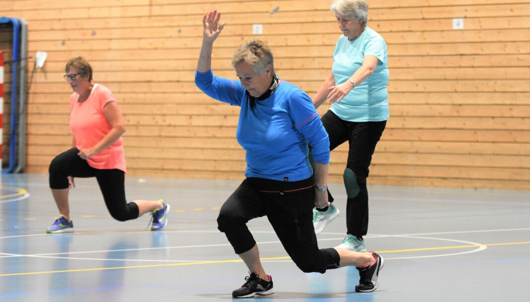 Trening er medisin for både kropp og hode, mener Bjørg Eilertsen fra Kirkøy Trening er medisin for både kropp og hode, mener Bjørg Eilertsen fra Kirkøy