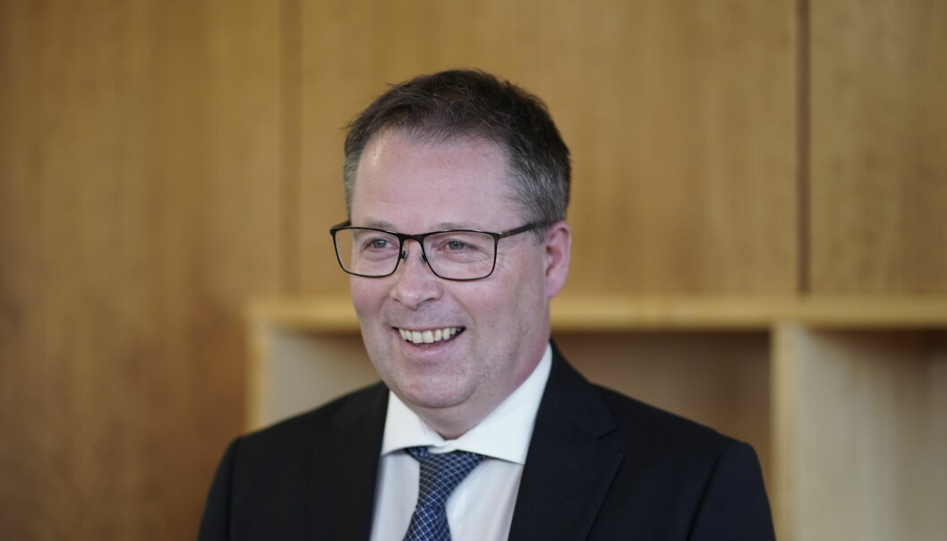 Kommunalminister Bjørn Arild Gram (Sp)