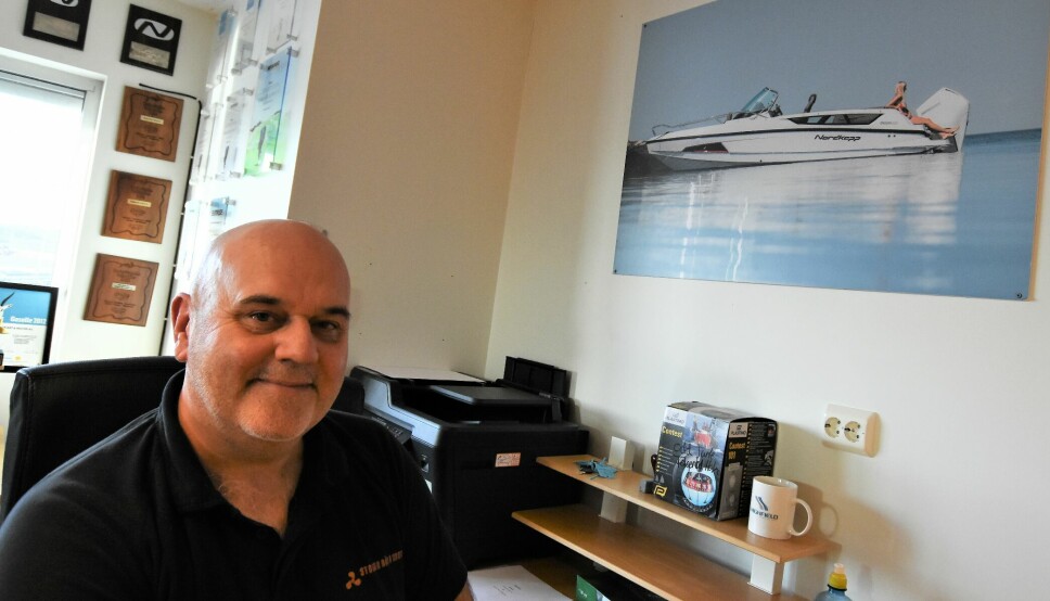 Nordkapp er flaggskipet til Jon Rådahl og hans medarbeidere på Stokken Båt & Motor. I 2020 skiftet Stokken motorleverandør fra Evinrude til Mercury. Det er Rådahl svært fornøyd med.