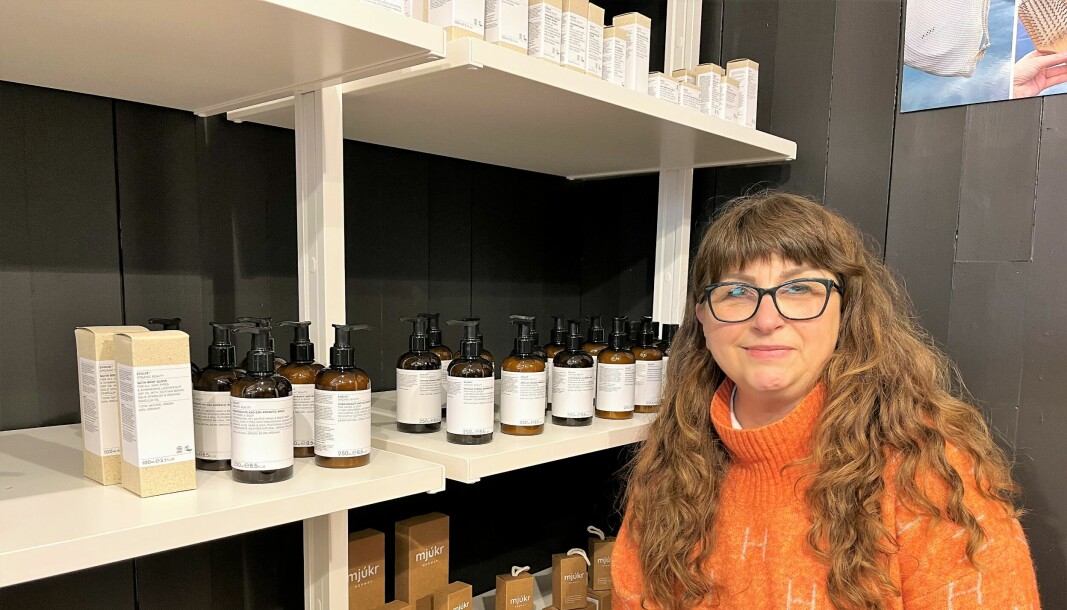 Ingrid Brækken åpner ny butikk på Skjærhalden. Her skal hun selge helsekost, velværeprodukter, gaver og interiørartikler.