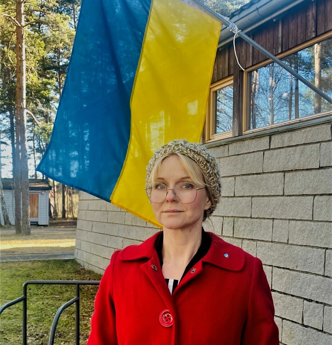 Ordfører Mona Vauger og Hvaler kommune ønsker å vise solidaritet og støtte til Ukraina.