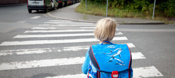 Ett av tre barn kjøres til skolen