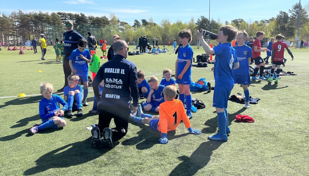 2013-laget til Hvaler med en pauseprat 2013-laget til Hvaler med en pauseprat