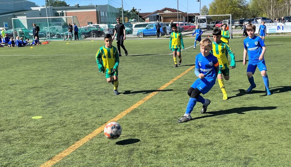 Scoring for Hvaler i kampen mot Lisleby.