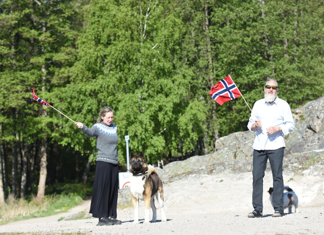 Hurra for 17. mai på Makø Hurra for 17. mai på Makø