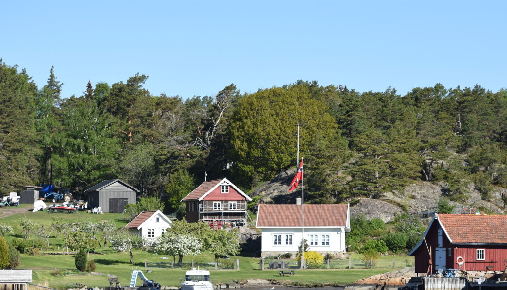 Vakre Hvaler - dvs Nordre Sandøy Vakre Hvaler - dvs Nordre Sandøy