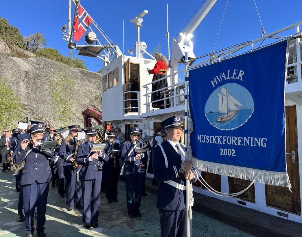 Vel ombord på fergen og klar til avgang: Hvaler Musikkforening Vel ombord på fergen og klar til avgang: Hvaler Musikkforening