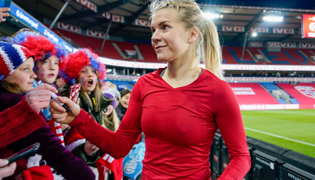 Ada Hegerberg og Lyon er klare for mesterligafinale. Ada Hegerberg og Lyon er klare for mesterligafinale.