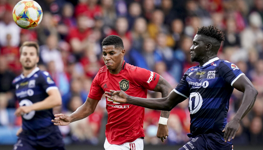 Marcus Rashford og Manchester United skal igjen spille treningskamp i Norge.