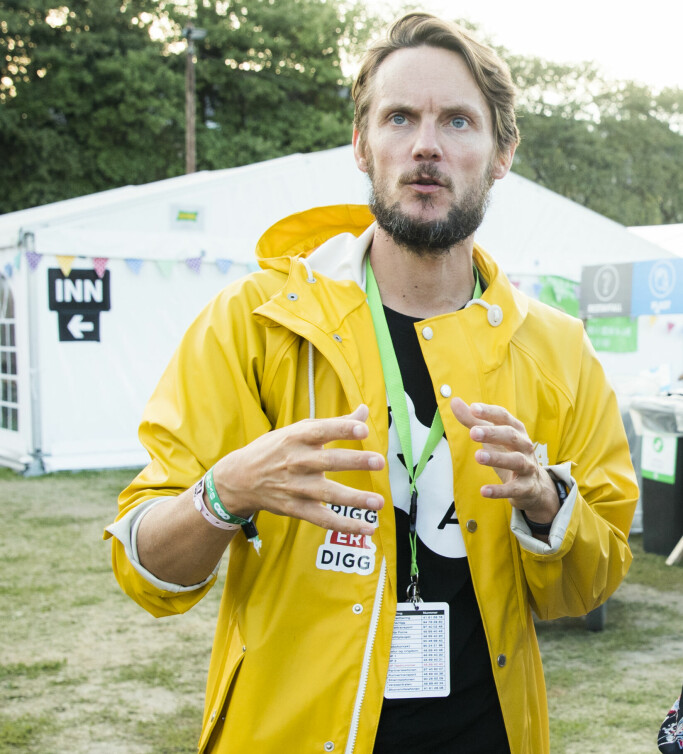 Markedsdirektør Tord Krogtoft ved Nasjonalmuseet forsvarer prisnivået på billettene. Her er han fotografert hos sin tidligere arbeidsgiver, Øyafestivalen, i 2018.