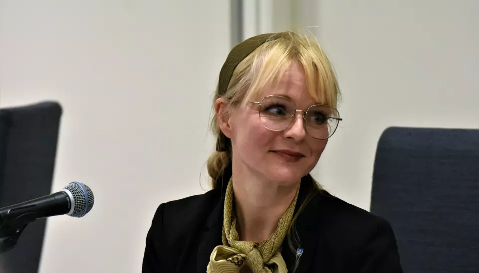 Ordfører Mona Vauger.
