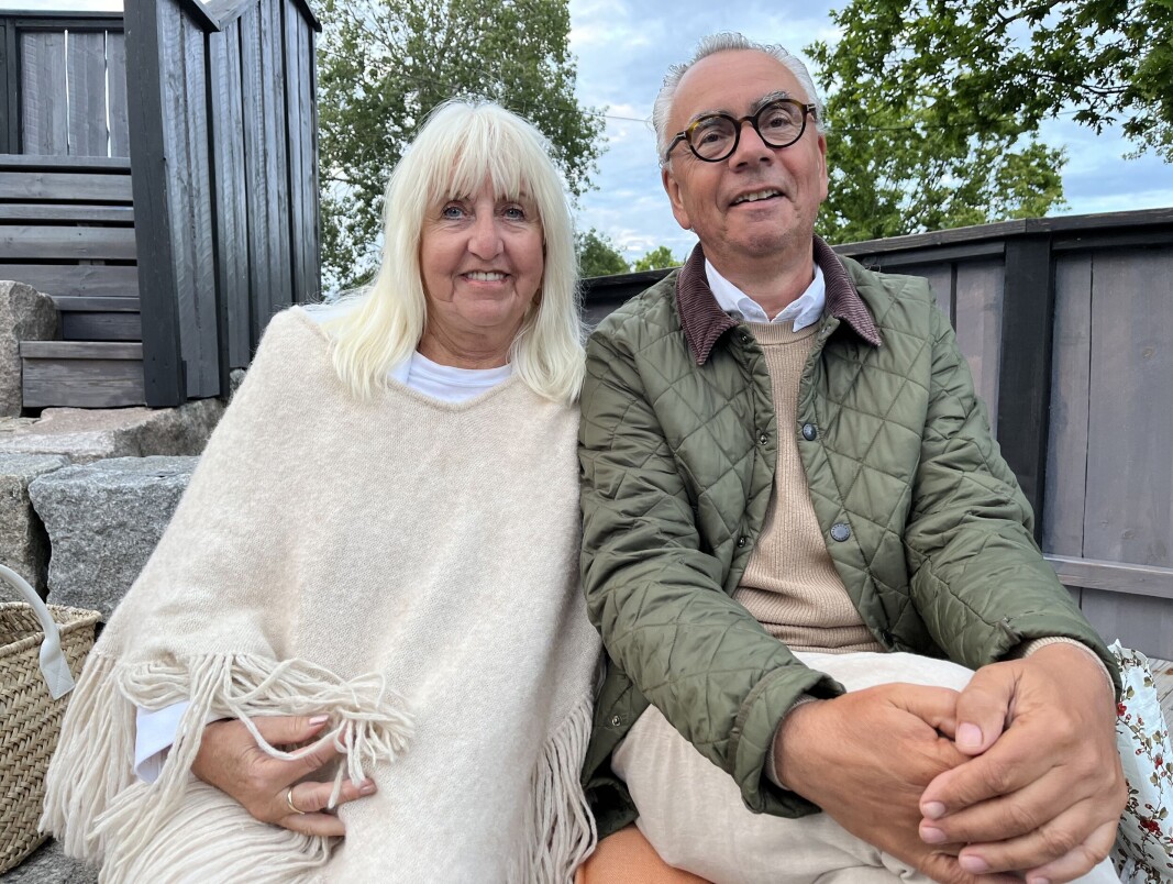 Bodil og Kjell Werner fra Kråkerøy var på generalprøven av Bodil og Kjell Werner fra Kråkerøy var på generalprøven av