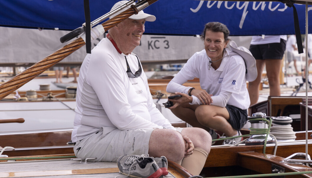 Kong Harald deltok i forrige uke på VM i seiling for 8-metere i Genève i Sveits. Kong Harald deltok i forrige uke på VM i seiling for 8-metere i Genève i Sveits.