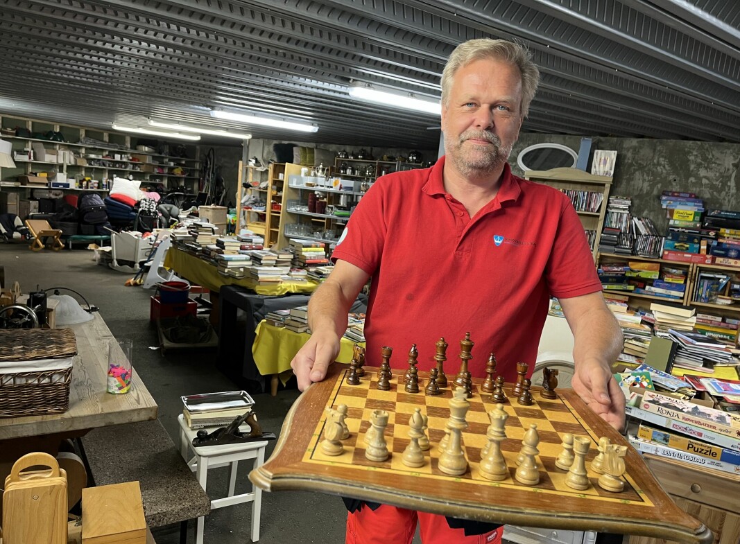 Skal det være et brukænes sjakkbrett, spør Raymond Ingemannsen.