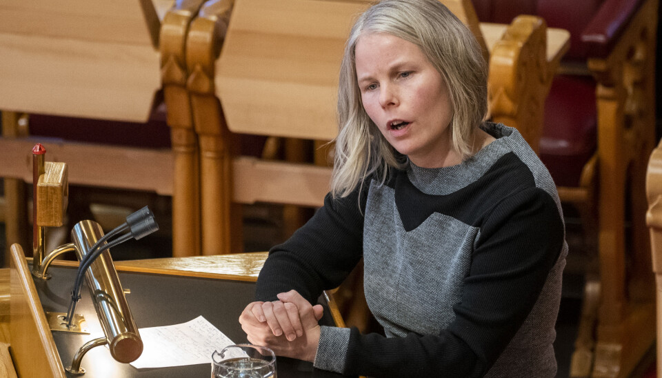 Kirsti Bergstø er nå eneste kandidat til ledervervet i SV.