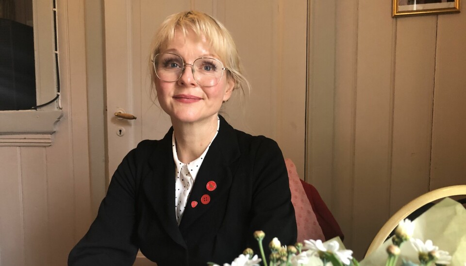 Ordfører Mona Vauger hldt sin 1. maitale på Kulturhuset Floren. Der snakket ordføreren om trygghet og fellesskap., samt saker som angår Hvaler direkte.