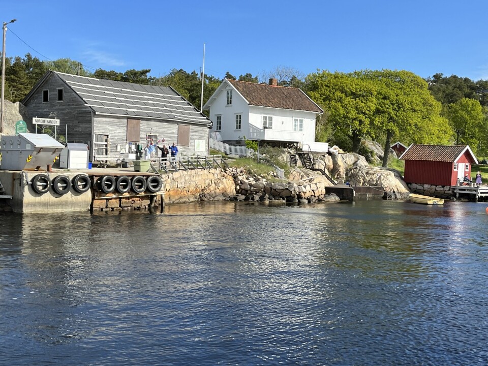 Nordre Sandøy hilser.