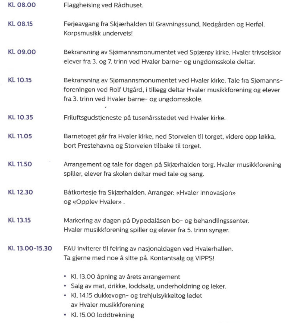 Tradisjonen fortsetter på 17. mai
