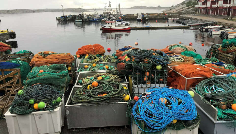 Rekefiske er en viktig næringsvei på Hvaler. Her fra Utgårdskilen hvor reketrålerne ligger.