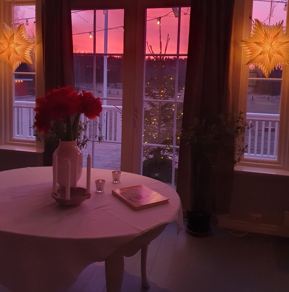 Julestemning på Hvaler Gjestgiveri.