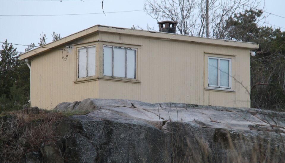 Hytte i Holtekilen bygget på 50-tallet.