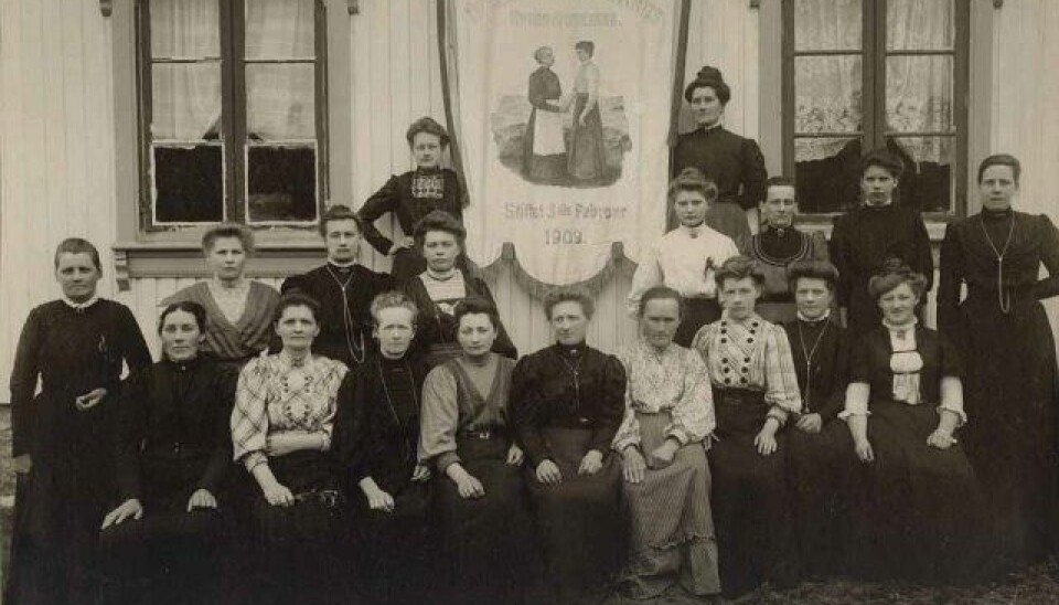Hvaler Arbeiderpartis kvinneforening ble stiftet på Folkets Hus i 1909.