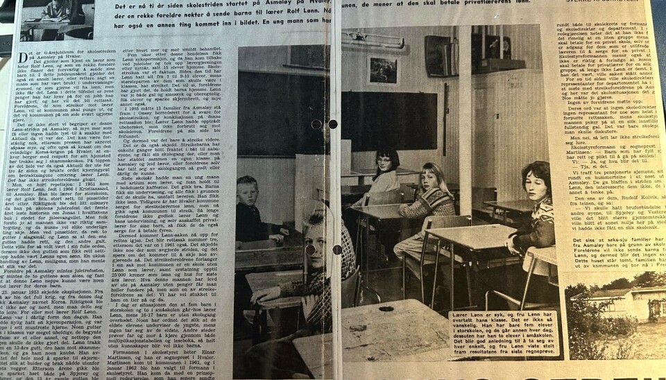 Faksimile fra Bildebladet Aktuell 14.10.1963