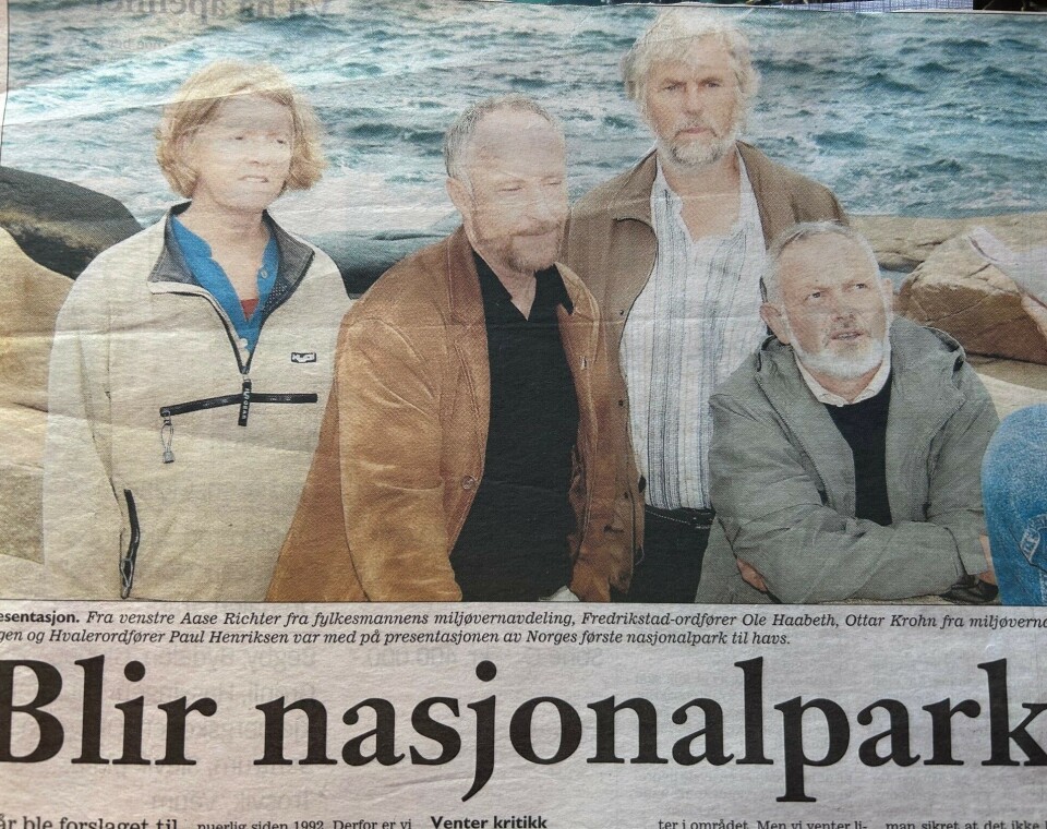 Faksimile fra Fredriksstad Blad 2. juli 2004