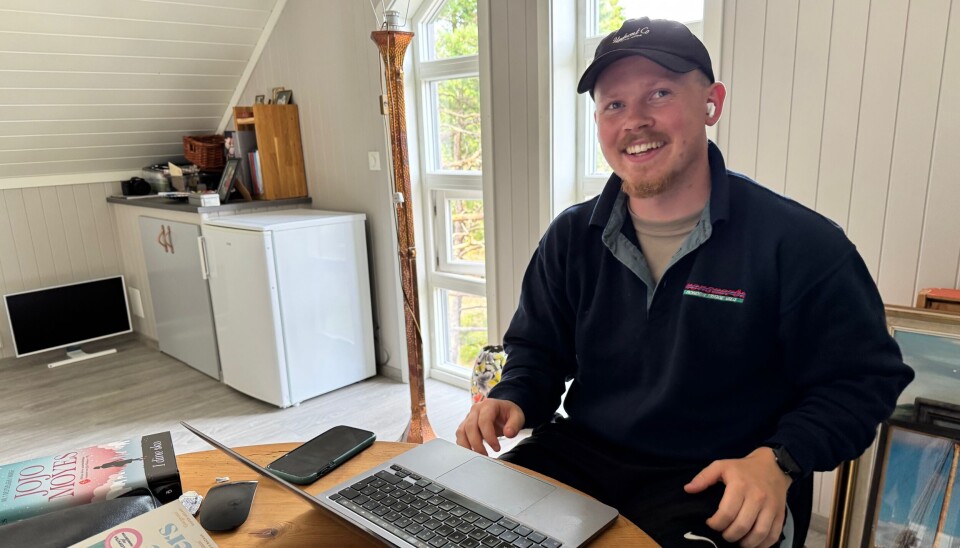 Vetle Källsmyr Bleikelia har sommerjobb i Hvaler Budstikke.