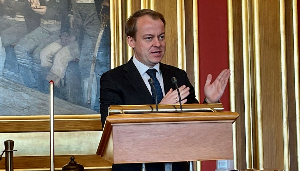 Erlend Wiborg var førstekandidat fra Østfold FrP foran stortingsvalget.