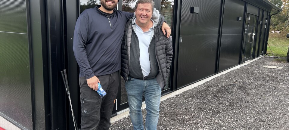 Snart står golfsimulatoren klar: - Folk skal trives med å være medlem hos oss