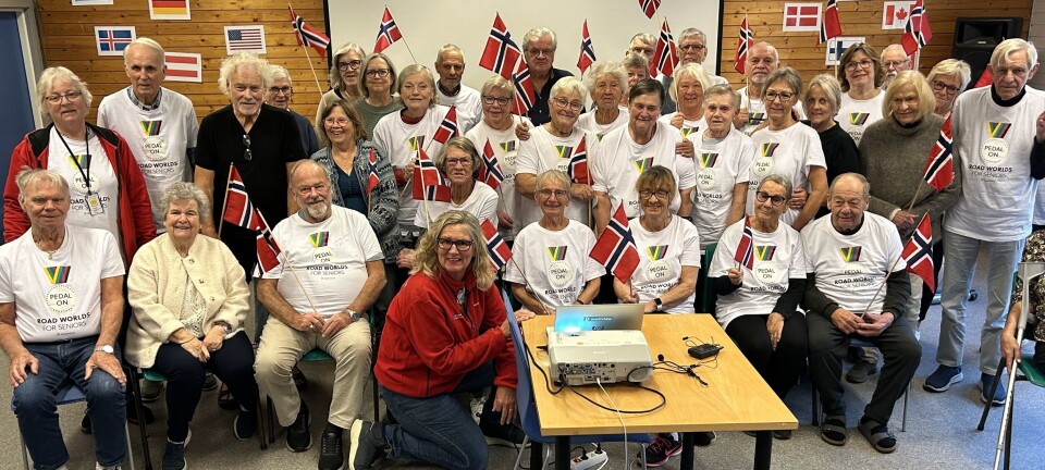 Har syklet rundt ekvator - og litt til...